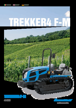 Lánctalpas traktorok Landini Trekker 4-085 M