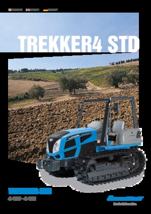 Lánctalpas traktorok Landini Trekker 4-115 STD 