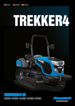 Lánctalpas traktorok Landini Trekker 4-120 M