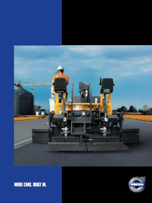 Lánctalpas finiserek Volvo 10' Wedge-Lock 