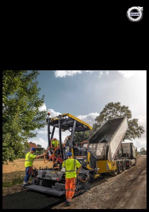 Lánctalpas finiserek Volvo ABG2820