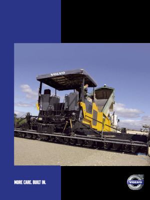 Lánctalpas finiserek Volvo ABG9820