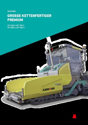 Lánctalpas finiserek Ammann AFT 700-3