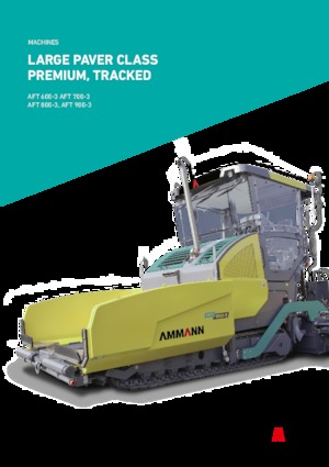 Lánctalpas finiserek Ammann AFT 700-3