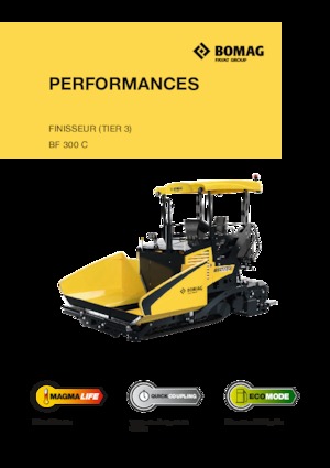 Lánctalpas finiserek Bomag BF 300 C-S 340-2