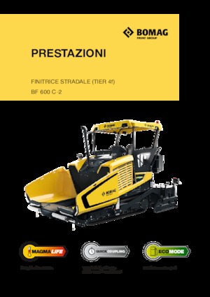 Lánctalpas finiserek Bomag BF 600 C 2 S 600