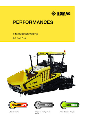 Lánctalpas finiserek Bomag BF 600 C 3 S 600