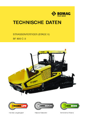 Lánctalpas finiserek Bomag BF 800 C 3 S 500