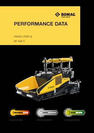 Lánctalpas finiserek Bomag BF 900 C S 600