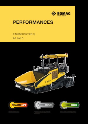 Lánctalpas finiserek Bomag BF 900 C S 600