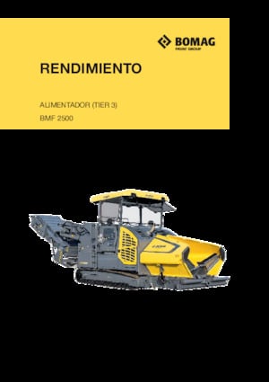 Lánctalpas finiserek Bomag BMF 2500 S