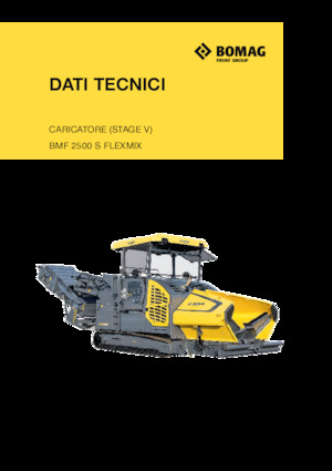 Lánctalpas finiserek Bomag BMF 2500 S FLEXMIX