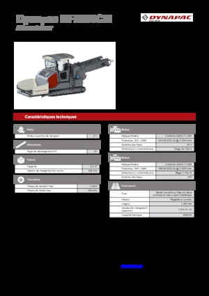Lánctalpas finiserek Dynapac MF2500CM