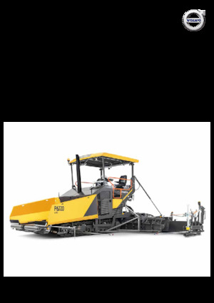 Lánctalpas finiserek Volvo P6720DL ABG 