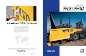 Lánctalpas finiserek Volvo PF2181