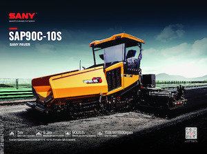Lánctalpas finiserek Sany SAP90C-10S
