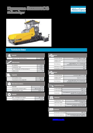 Lánctalpas finiserek Dynapac SD 2500 CS