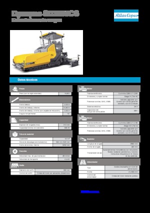 Lánctalpas finiserek Dynapac SD 2500 CS