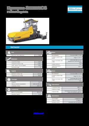 Lánctalpas finiserek Dynapac SD 2500 CS