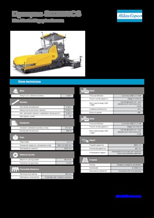 Lánctalpas finiserek Dynapac SD 2500 CS