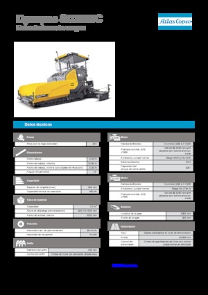 Lánctalpas finiserek Dynapac SD 2550 C