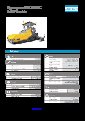 Lánctalpas finiserek Dynapac SD 2550 C