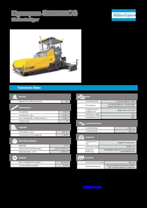 Lánctalpas finiserek Dynapac SD 2550 CS