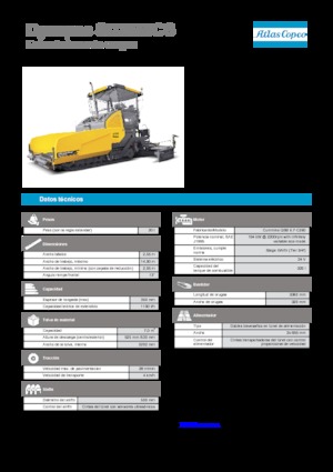 Lánctalpas finiserek Dynapac SD 2550 CS