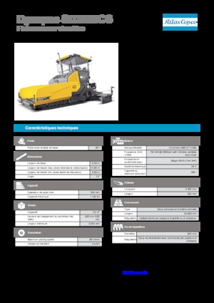 Lánctalpas finiserek Dynapac SD 2550 CS
