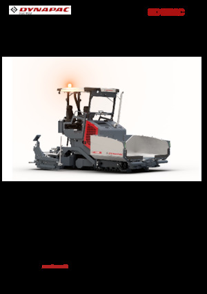Lánctalpas finiserek Dynapac SD1800C