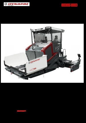 Lánctalpas finiserek Dynapac SD25 80C