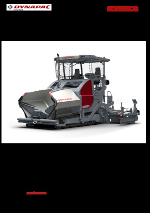 Lánctalpas finiserek Dynapac SD2550CS