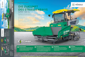 Lánctalpas finiserek Vögele SUPER 1300-5e