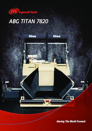 Lánctalpas finiserek IR-ABG Titan 2820