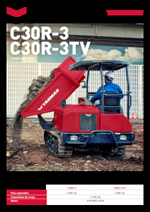 Lánctalpas dömperek Yanmar C30R-3TV 
