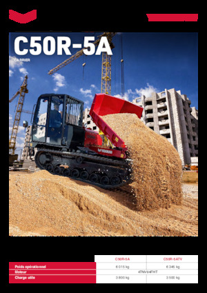 Lánctalpas dömperek Yanmar C50R-5A  