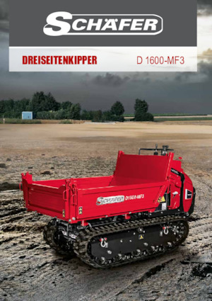Lánctalpas dömperek SCHÄFER D 1600-MF3