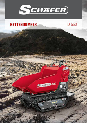 Lánctalpas dömperek SCHÄFER D 550
