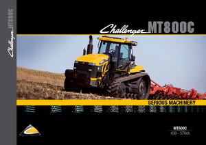 Lánctalpas traktorok Challenger MT865 C