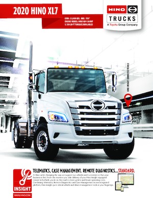Nyergesvontatók Hino 2020 HINO XL7 4x2