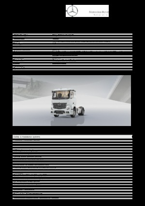 Nyergesvontatók Mercedes-Benz Actros 1827 LS 4x2