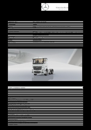 Nyergesvontatók Mercedes-Benz Actros 2452 LS 6x2