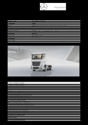 Nyergesvontatók Mercedes-Benz Actros 2558 LS 6x2