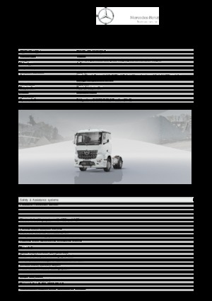 Nyergesvontatók Mercedes-Benz Arocs 1843 LS 4x2