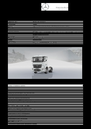 Nyergesvontatók Mercedes-Benz Arocs 1845 LS 4x2