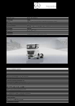 Nyergesvontatók Mercedes-Benz Arocs 1852 LS 4x2
