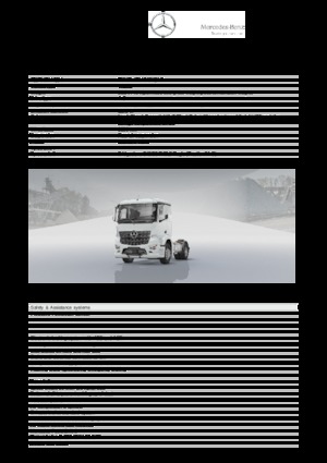 Nyergesvontatók Mercedes-Benz Arocs 2058 LS 4x2