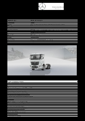 Nyergesvontatók Mercedes-Benz Arocs 2636 LS 6x4