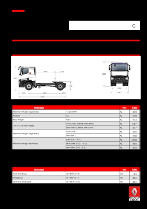 Nyergesvontatók Renault C 480 T4X4H K OPTITRACK+ E6 HEAVY-DUTY USE