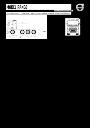 Nyergesvontatók Volvo Trucks FH13.420 8x4 Tractor - Pusher